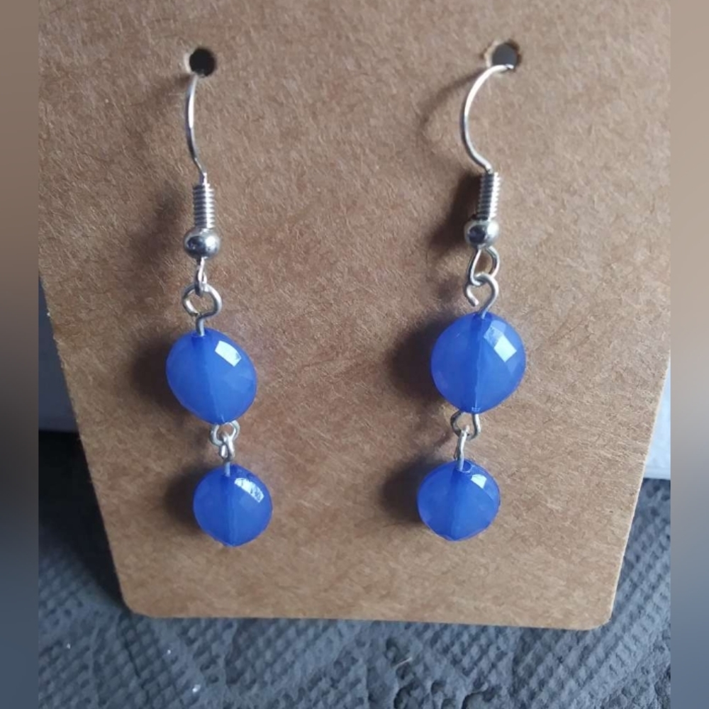 Dangly bead earrings